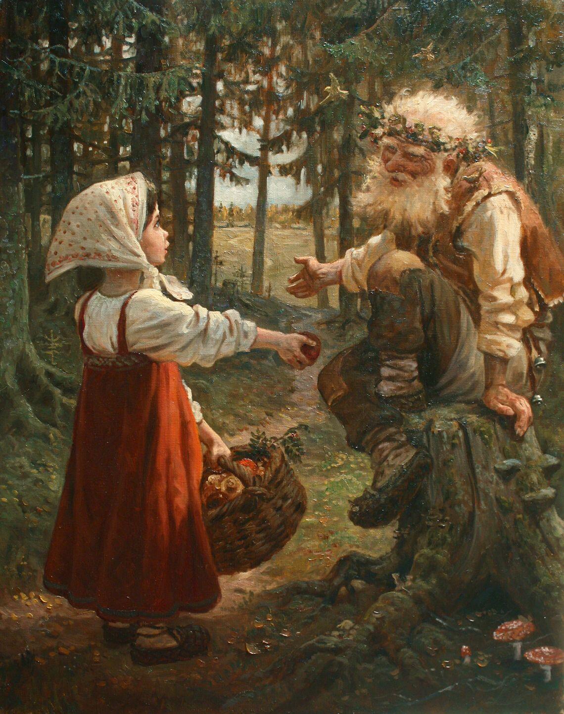 Сказки в живописи русских художников