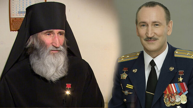 Монах Киприян, в миру полковник ВВС Валерий Бурков