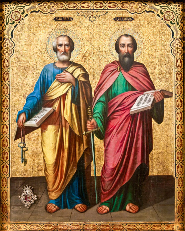 12 июля православная церковь отмечает День святых Апостолов Петра и Павла