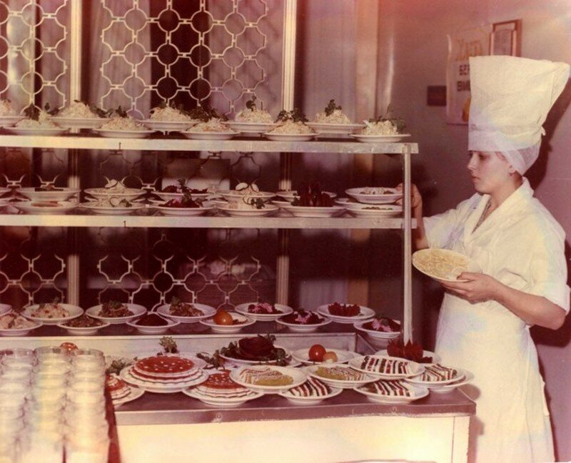 Советский общепит и советская домашняя кухня