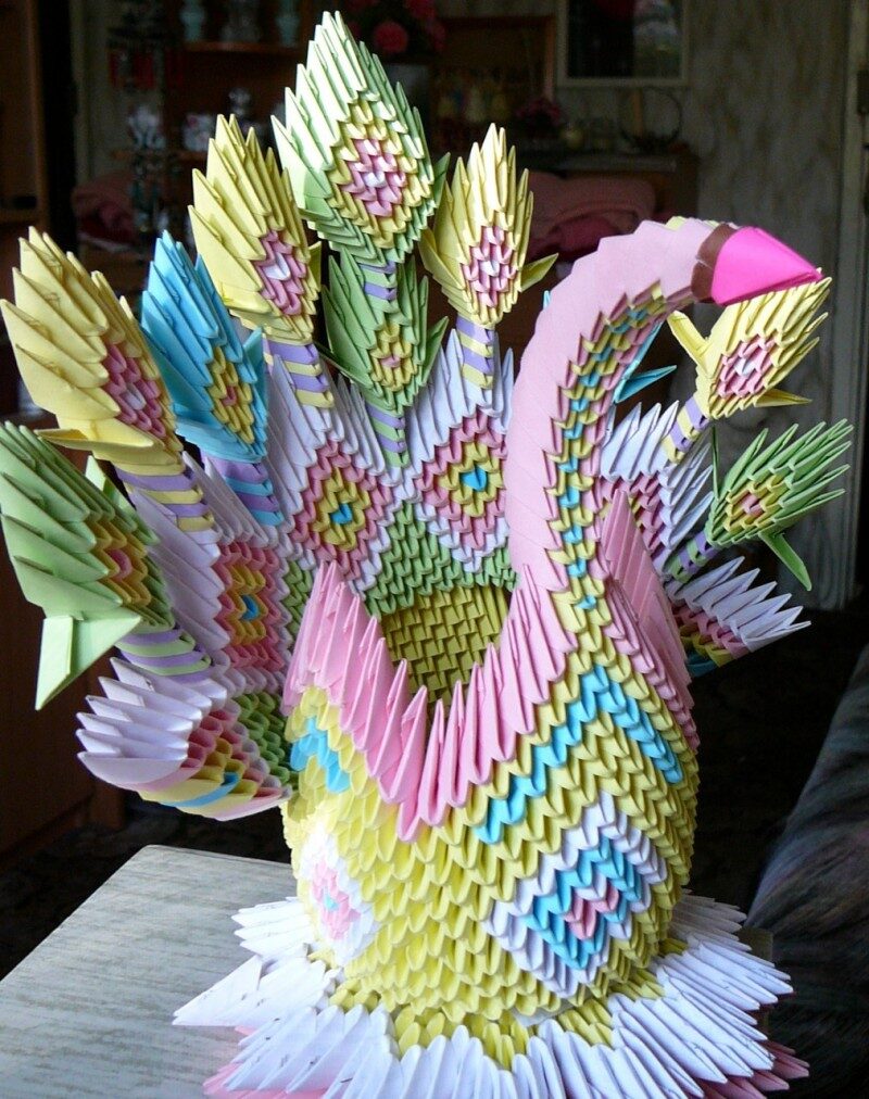 Искусство оригами. Поделки мастеров для вашего вдохновения