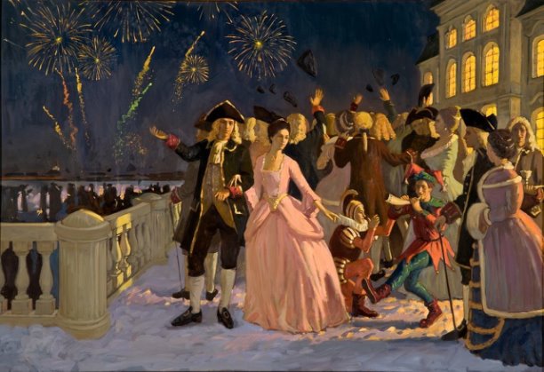 20 декабря 1699 года Петр I издал указ «О праздновании Нового года»