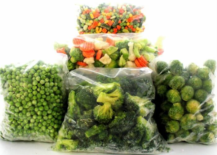 Как правильно заморозить овощи?