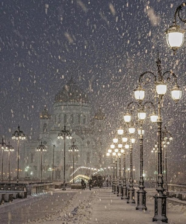 Новогодняя Москва. Январь 2022 года