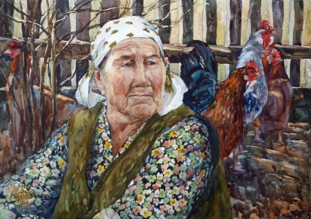Бабка Улита была патриарх. Автор: Олег Букач