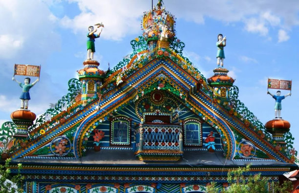 Дом кузнеца Сергея Ивановича Кириллова в небольшой деревушке Кунара близ Невьянска