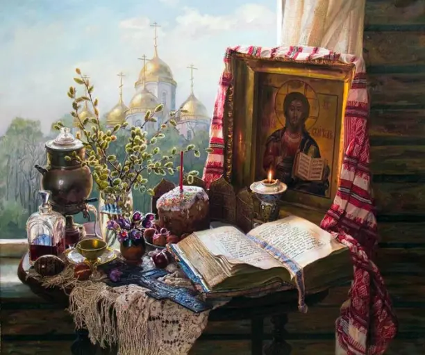 Праздник Пасхи в картинах художников