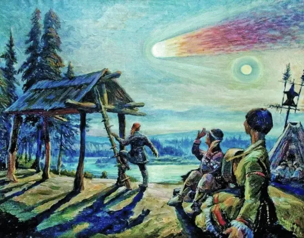 Страсти по Тунгусскому метеориту нашли свое отражение и в художественной литературе