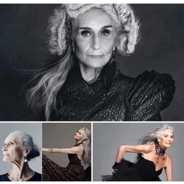 Дафни Селф - 94-летняя модель, которая до сих пор активно снимается и сотрудничает с ведущими Домами моды